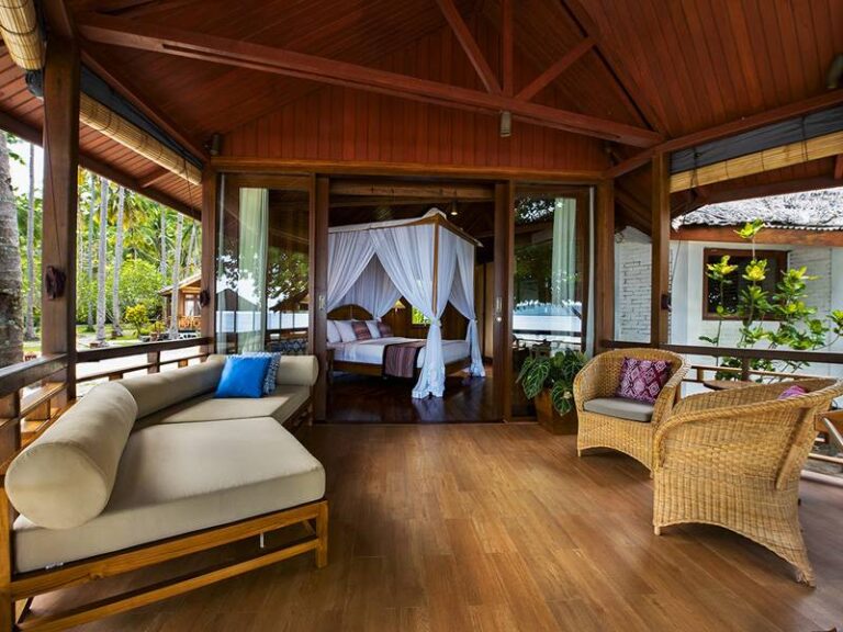 gangga island dive resort room