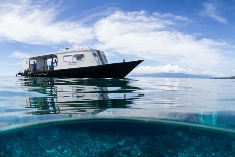 lembeh resort dive boat
